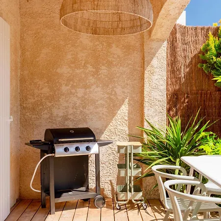 T2 De Gamme Avec Jardin Prive - 50m Du Port Miramar Apartment La Londe-les-Maures